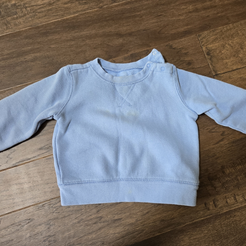 Primary Light Blue Crew Neck Sweatshirt